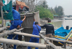 Tambang Ilegal Jalan Laut Sungailiat Ditertibkan, Peralatan Nambang Dibongkar