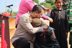 Lihat Hunian Tak Layak Polisi Pun Datang, Gubuk Itu Kini Jadi Rumah Layak Huni 