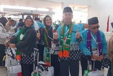 ​Kloter 9 Resmi Diberangkatkan, 194 Jamaah Haji Terakhir Babel Bertolak ke Tanah Suci