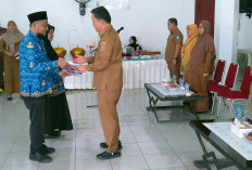 Lantik & Serahkan SK Penugasan, Bupati Bangka Angkat 27 Kepala Sekolah Baru   