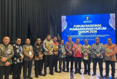 Kanwil Kemenkum Babel Hadiri Forum Nasional Pembangunan Hukum Tahun 2026