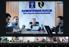Kanwil Kemenkum Babel Ikuti Rapat Evaluasi Pengelolaan Akses Internet