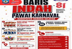 Pemkab Basel Rilis Rute dan Aturan Baris Indah serta Karnaval, Meriahkan HUT Ke 81 RI 
