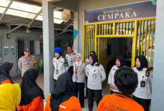 Lapas Perempuan Pangkalpinang Laksanakan Sidak dan Tes Urine Bersama BNNK dan Polsek Taman Sari
