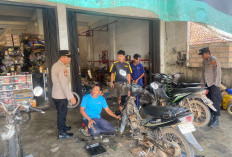 Polsek Pangkalan Baru Datangi Bengkel, Ingatkan Tak Jual dan Pasang Knalpot Brong