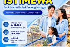 Belanja Hemat, Diskon Nikmat! Saatnya Belanja Lebih Hemat Bersama Bank Sumsel Babel Cabang Manggar! 