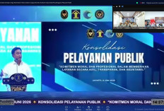 Kemenkum Babel Ikuti Konsolidasi Tiga Kementerian Teknis