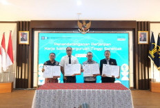 Kanwil Kemenkum Babel Perkuat Sinergi KI melalui Penandatanganan Kerja Sama dan Penyerahan Sertifikat KIK 
