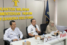 Kanwil Kemenkum Babel Fasilitasi Perencanaan Produk Hukum Daerah Sektor Pertanian Bangka Tengah