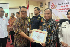 Kanwil Kemenkum Babel Raih Penghargaan Mitra Penggerak Kemanusiaan dari PMI Kota Pangkalpinang
