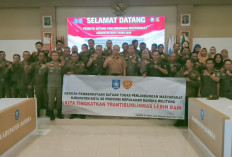 Ikuti Pelatihan & Pembekalan, Anggota Linmas Kabupaten Bangka Asah Kemampuan