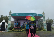 Tak Luntur Diguyur Hujan, 1.132 Santri Lulus Tahfidz dan TPA BKPRMI Bangka Diwisuda