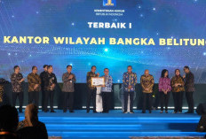 Kanwil Kemenkum Babel Raih Penghargaan Terbaik I Capaian Kinerja Tahun 2025