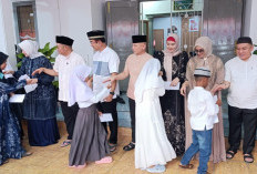 Bupati Riza Herdavid Buka Puasa Bersama Ratusan Anak Yatim Piatu dan Santunan di Toboali 