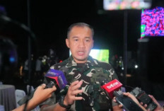 TNI Latihan Terjun Malam di Babel untuk Awasi Tambang Ilegal
