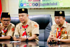 Bawaslu Babel dan Kwarda Babel Kukuhkan Kepengurusan Saka Adhyasta Pemilu Perkuat Pengawasan Partisipatif