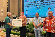 Percepat Penurunan Stunting, Pemkab Basel Raih Dua Penghargaan 