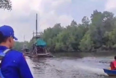 Polres Bangka Barat Pantau Sungai Kampak Cegah Tambang Liar