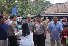 Minggu Kasih di Gereja HKBP, Kapolresta Pangkalpinang Indra Ajak Jemaat Jauhi Narkoba 