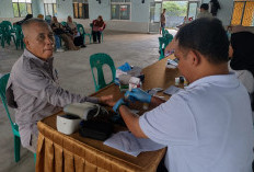 Hadir di Desa Padang, Mobil Sehat PT Timah Berikan Pelayanan Kesehatan Gratis