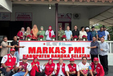 Markas PMI Basel Ada di Himpang Lime Alun Alun Toboali, Debby : Rumah Bagi Relawan 