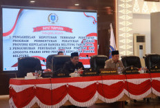 Rapat Paripurna Program Pembentukan Perda Babel 2026 Ditunda 