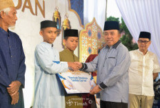 Tak Menyangka, Santri Tahfiz di Toboali Bersyukur Terima Bantuan Pendidikan dari PT Timah