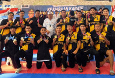 Tim Karate Bhayangkara Presisi Polda Babel Tampil di Kejuaraan Nasional Kapolri CUP 2026