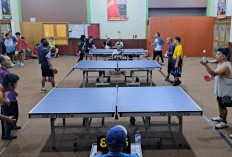 32 Peserta Adu Skill di Open Tournament Pimpong HPN 2026 di Toboali 