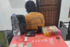 Tim Hantu Polres Bangka Barat Amankan Warga Kampung Jawa Mentok