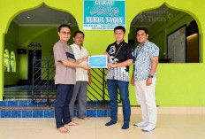 PT Timah Perkuat Fasilitas Surau Nurul Yaqin di Tanjung Batu Kota