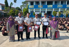 Lapas Pangkalpinang Terima Apresiasi dari SMP Negeri 2 Usai Outing Class