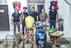 Buser Naga Polresta Pangkalpinang Tangkap Terduga Pencuri Barang Bengkel di Gabek