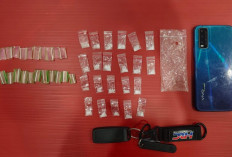 Seorang Pemuda 21 Tahun di Belinyu Dibekuk Polisi Gara-Gara Sabu