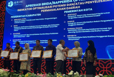 BRIN Anugerahi Pangkalpinang Penghargaan BRIDA/BAPPERIDA Optimal 2025