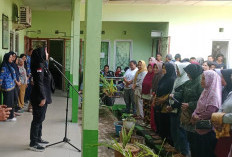 Pasukan Kebersihan Kuning dan Hijau DLH Basel Terima 170 Paket Sembako