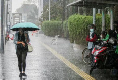 BMKG Prakirakan Sejumlah Kota Berpotensi diguyur Hujan Pada Kamis