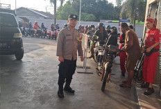 Atensi Kapolresta Terus Digencarkan, Polsek Bukit Intan Rutin Kawal Distribusi BBM Bersubsidi di SPBU Keramat