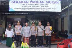 Polresta Pangkalpinang Bersama Polsek Bukit Intan Gelar Gerakan Pangan Murah, Beras Terjual 3,5 Ton