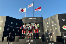 Taklukkan Tikungan Akhir, Bintang Kibarkan Merah Putih di Moto4 Asia Cup Buriram