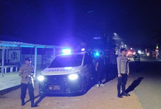 Cegah Geng Motor Meresahkan, Polresta Pangkalpinang Gelar Patroli di Titik Keramaian Malam Hari