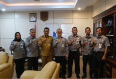 Jelang Purnabakti, Kakanwil Kemenkum Babel Johan Manurung Silaturahmi dengan Sekda Babel