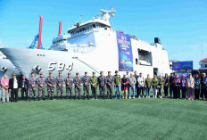 Bank Sumsel Babel Dukung Program Mudik Lebaran Masyarakat Bangka Belitung Bersama TNI Angkatan Laut