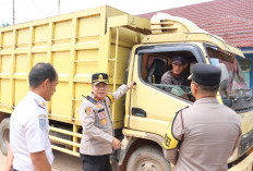Pantau Pos Pam Nataru di Sadai, Kapolres : Berikan Pelayanan yang Baik 
