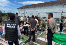 Tahanan Kasus Narkotika Diizinkan Melayat Orang Tua, Polresta Pangkalpinang Kerahkan 7 Personel Pengawalan