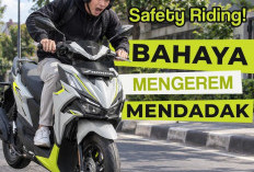Honda Babel Ajak Pengendara Waspadai Bahaya Mengerem Mendadak Saat Berkendara