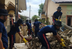 Upaya Pemulihan Pasca Banjir, Kemenkum Aceh dan Poltekpin Laksanakan Baksos di Aceh Tamiang