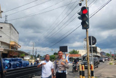 Pasca Laka Lantas, Traffic Light Simpang 4 Kuday Diperbaiki