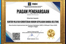 Kanwil Kemenkum Babel Raih Predikat Unggul (100) AIEK