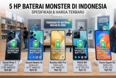 Ini Dia 5 HP Baterai Monster di Indonesia, Cek Spesifikasi dan Harganya